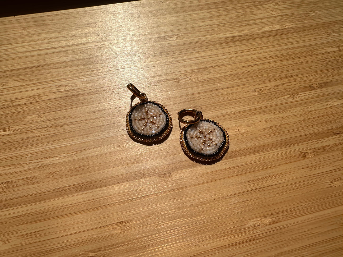 sand dollar earrings