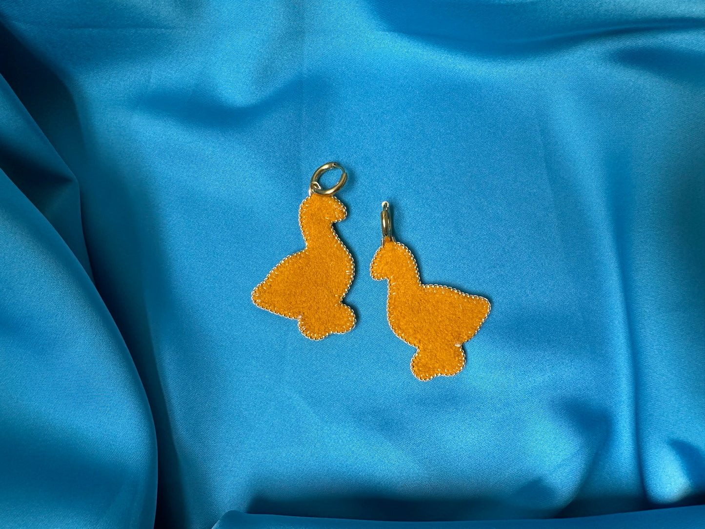 goose earrings