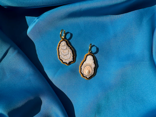 oyster earrings