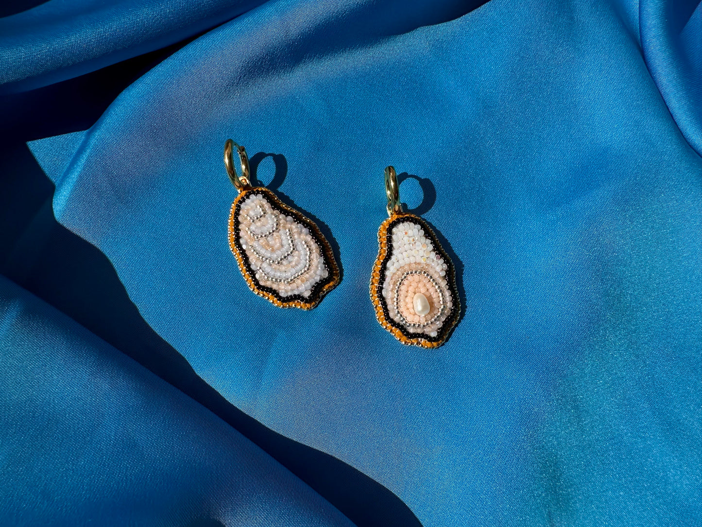 oyster earrings