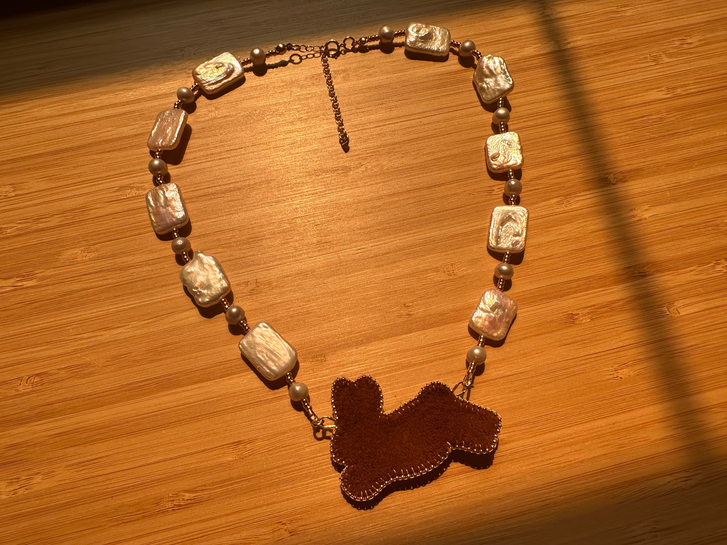 honey bunny necklace