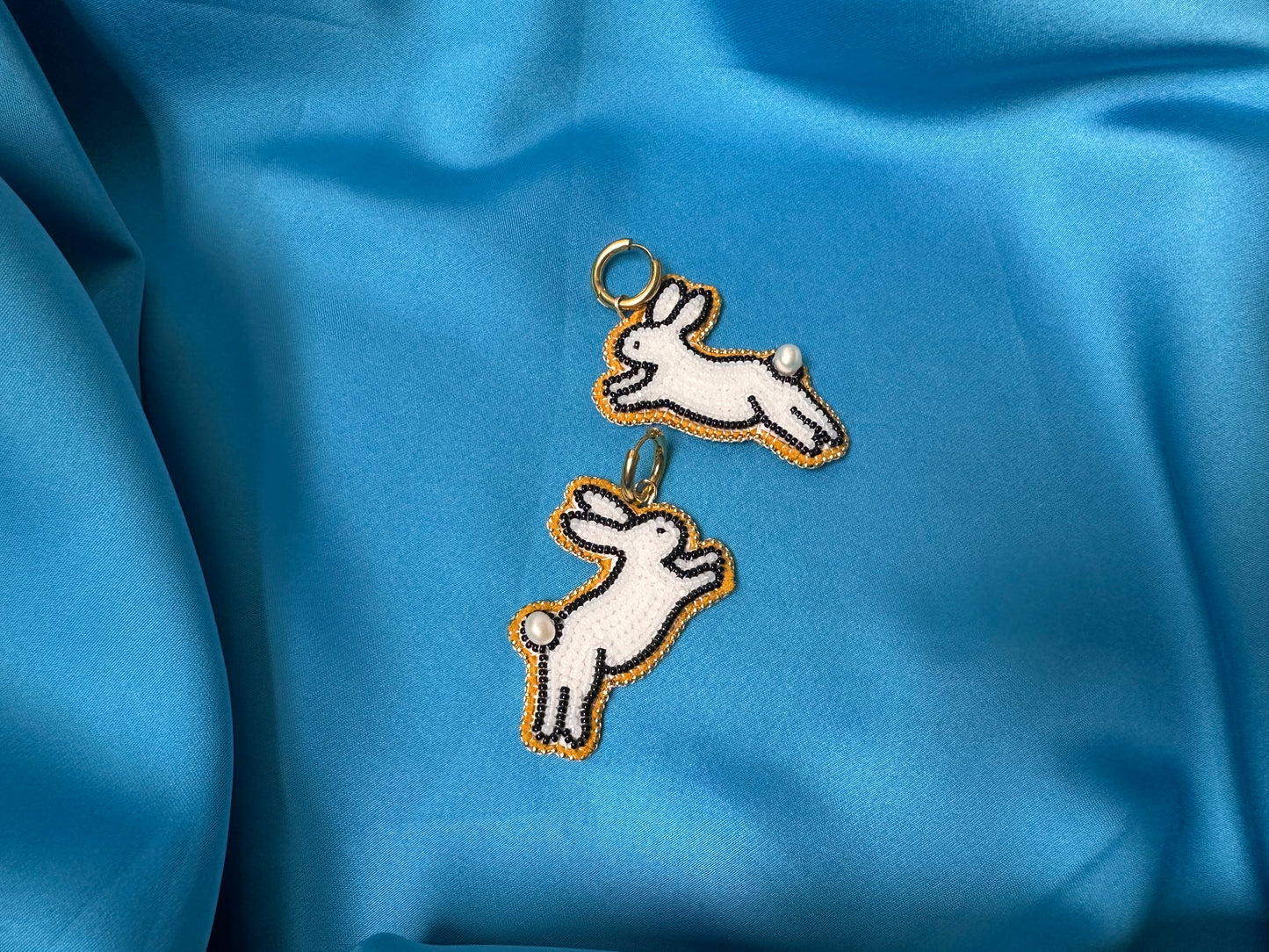 bunny earrings