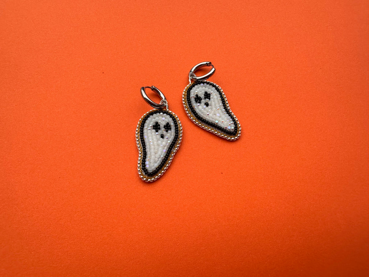 ghost earrings