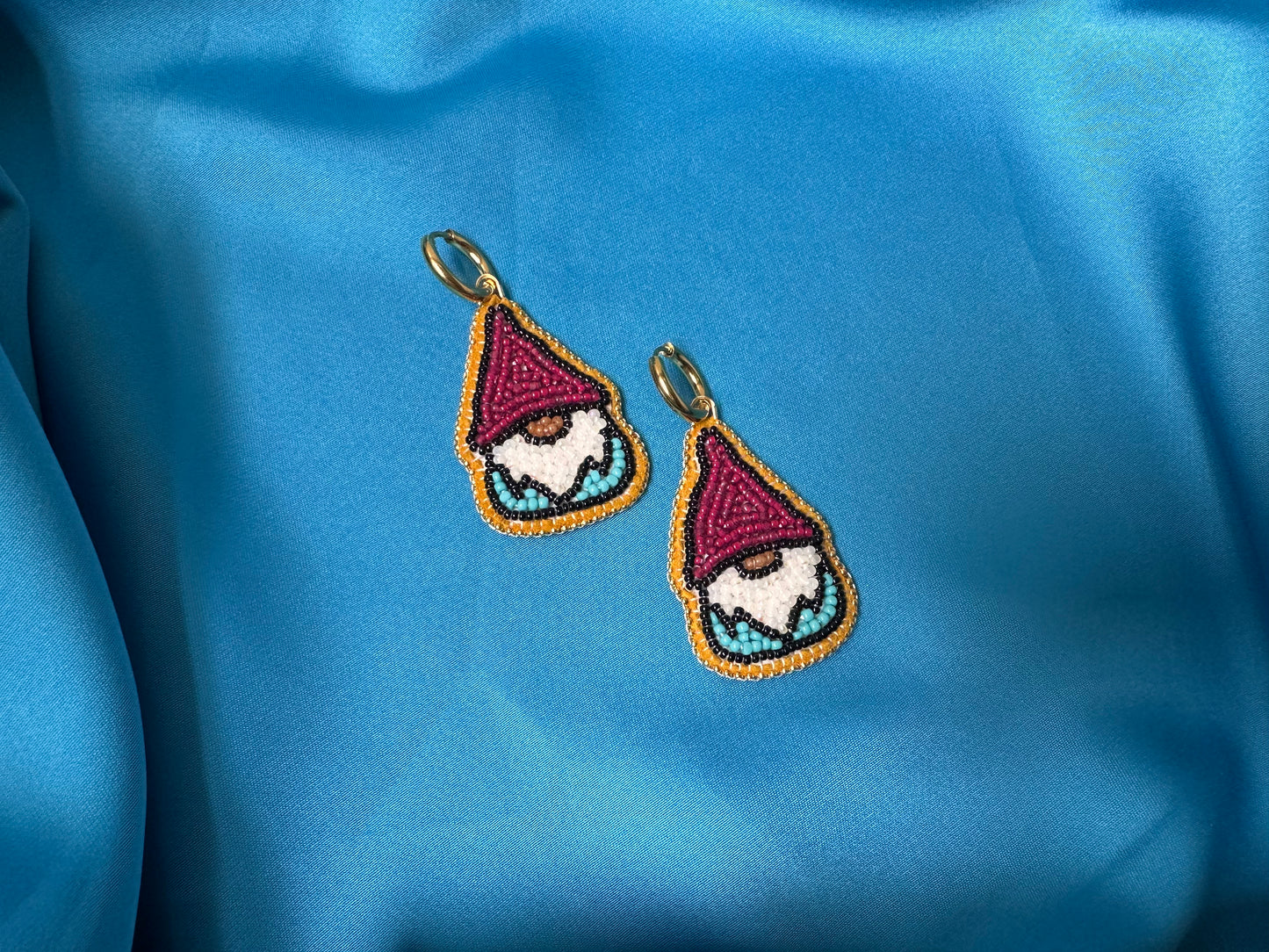 gnome earrings