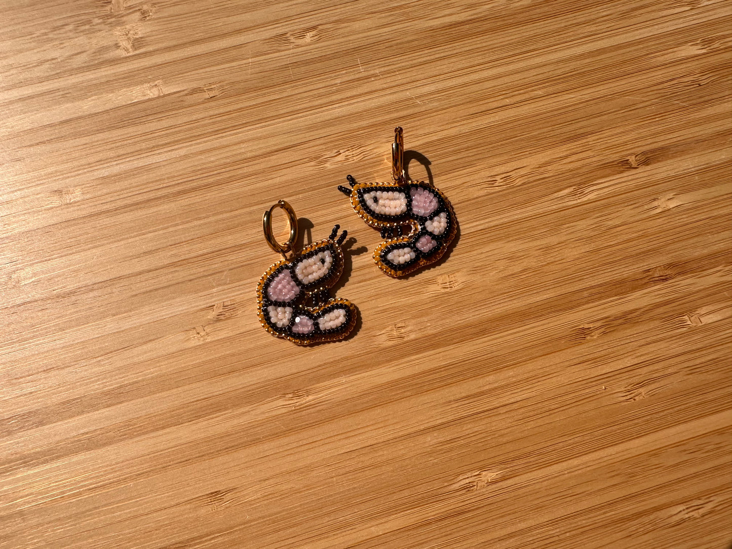 shrimp earrings