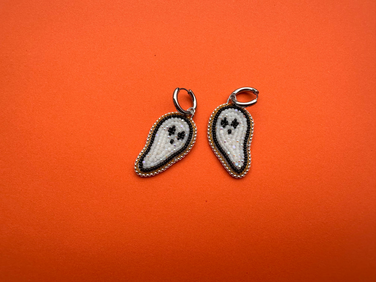 ghost earrings