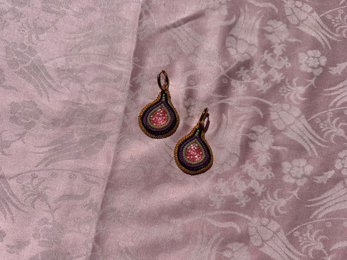 fig earrings