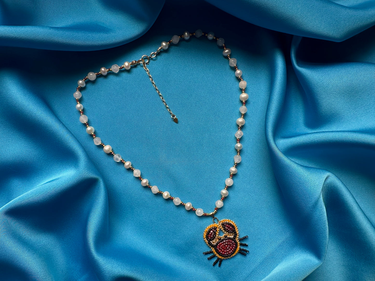 crab pendant necklace