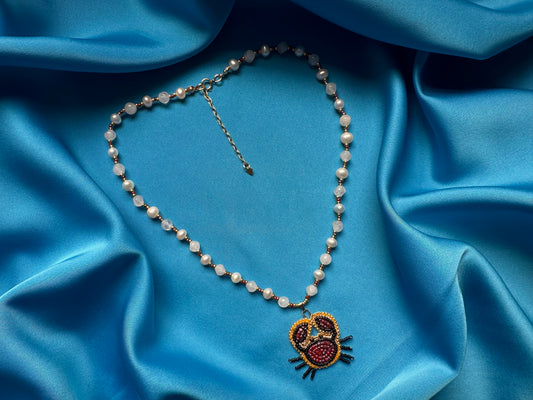 crab pendant necklace