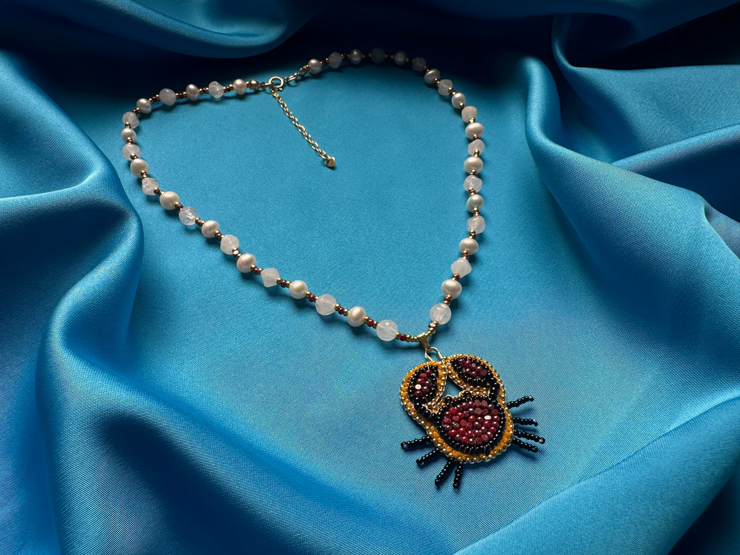 crab pendant necklace
