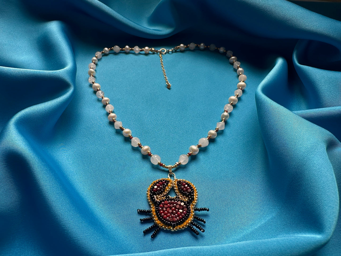 crab pendant necklace