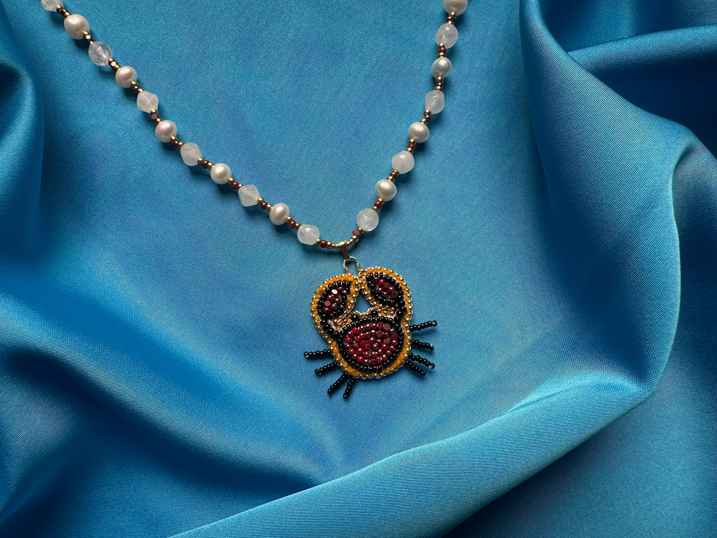 crab pendant necklace