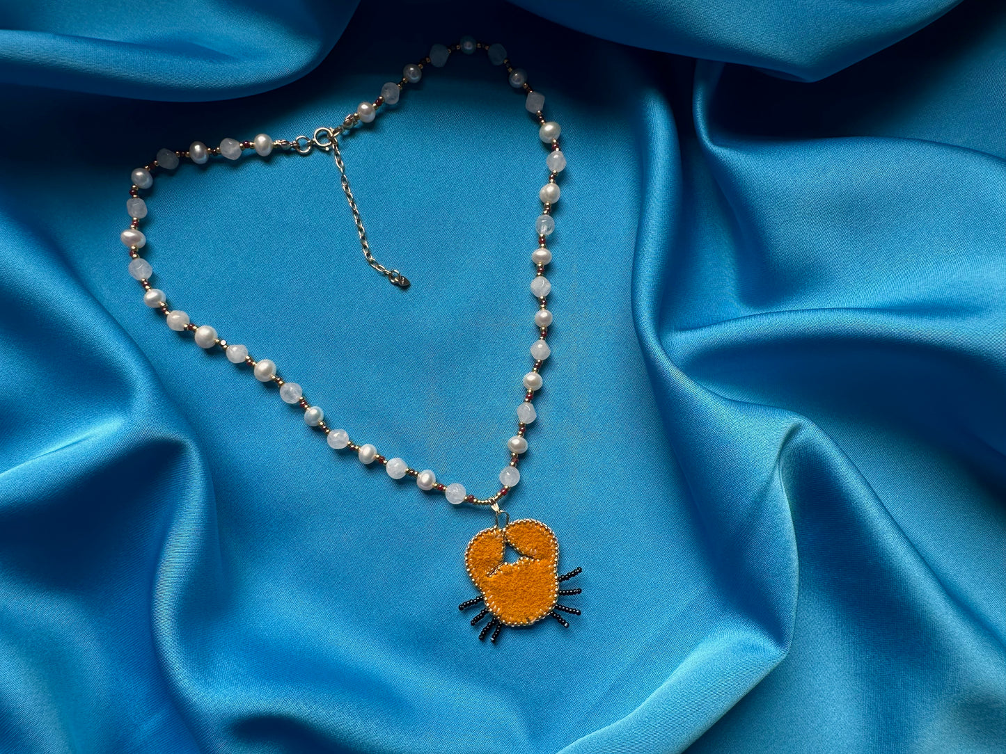 crab pendant necklace