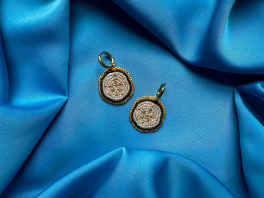 sand dollar earrings