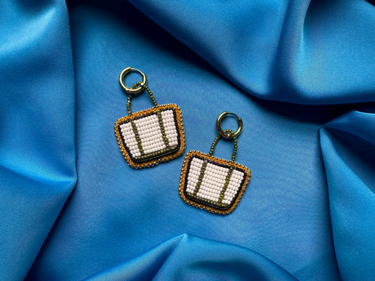 tote bag earrings