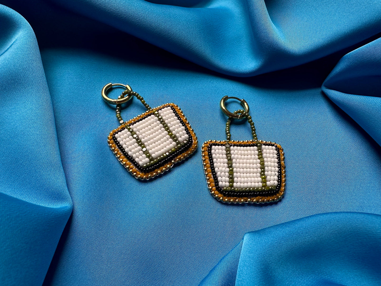 tote bag earrings