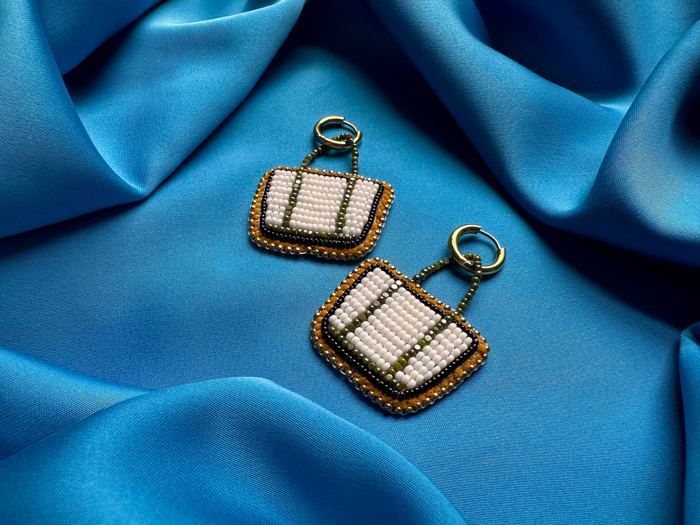 tote bag earrings