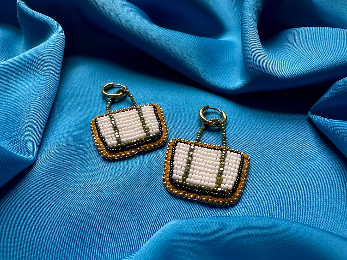 tote bag earrings